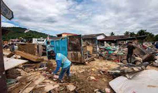 मलेशिया में बाढ़ से मरने वाले लोगों की संख्या 41 हुई